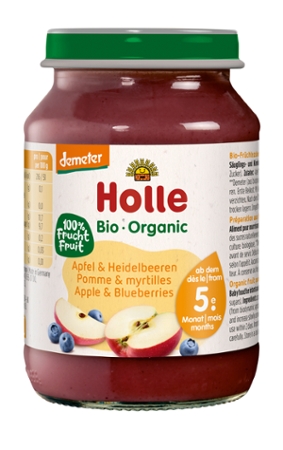 Apple with blueberry Demeter 190g fruit juice