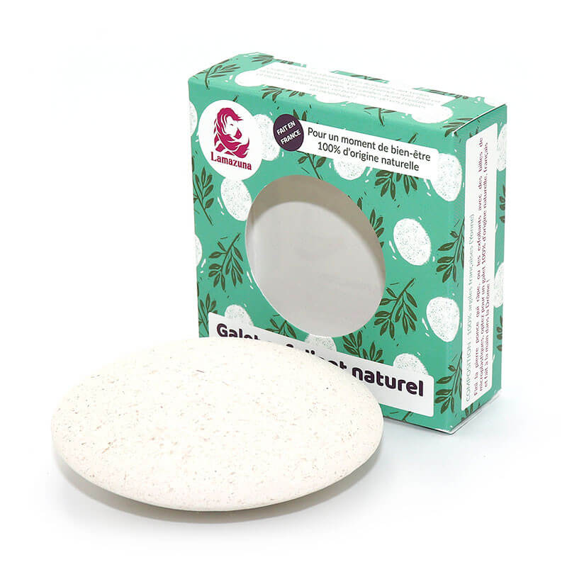 LAMAZUNA Natürlicher Peelingstein (Tonerde) 1Stk 105g