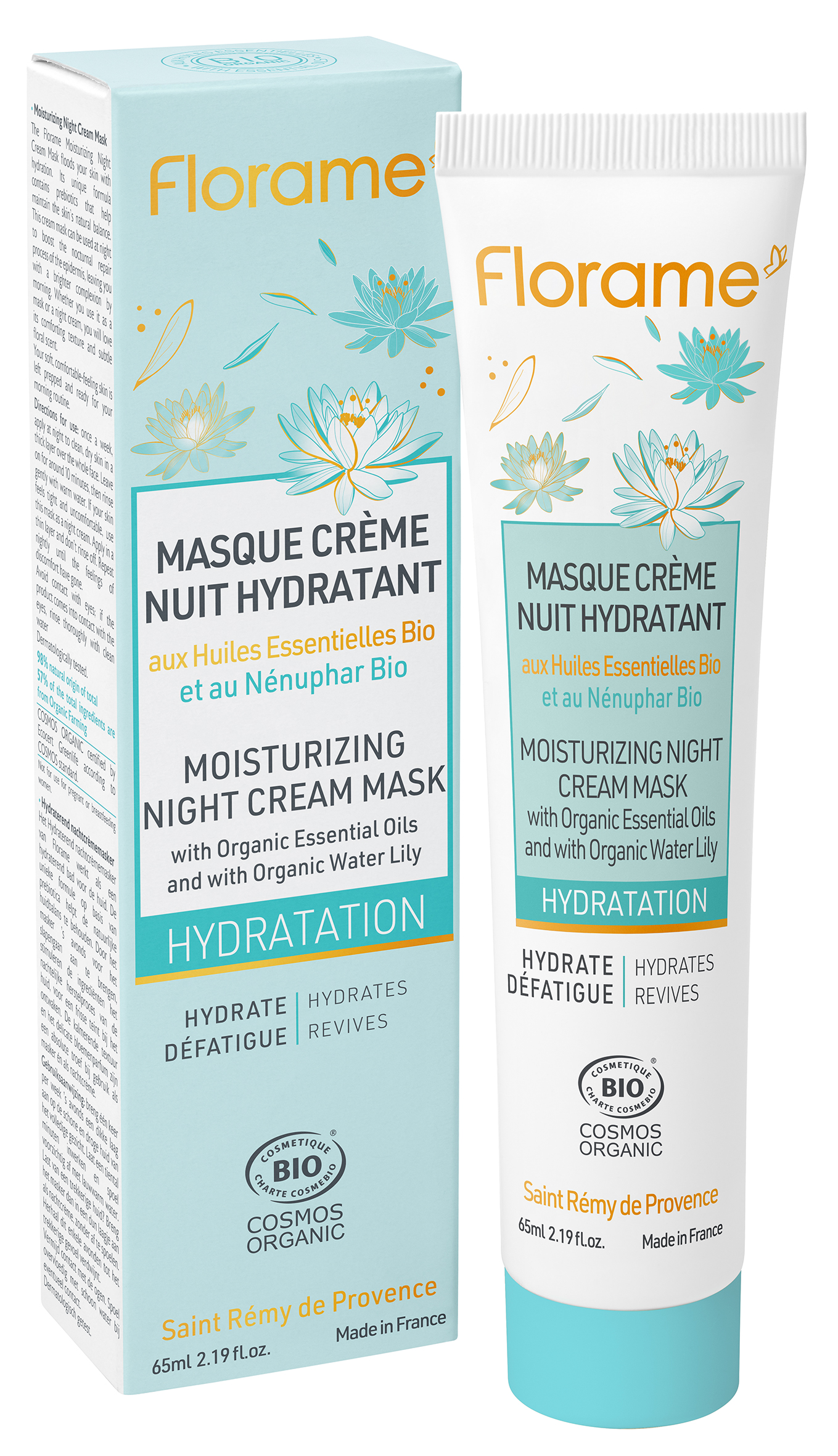 Feuchtigkeitsspendende Maske für die Nacht 65ml