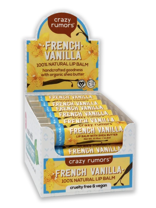 CRAZY RUMORS French Vanilla Lip Balm 4.25g