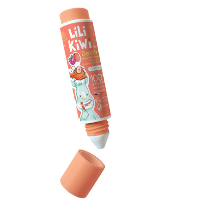 Toothpaste Raspberry-Lychee with Fluoride, 30 ml