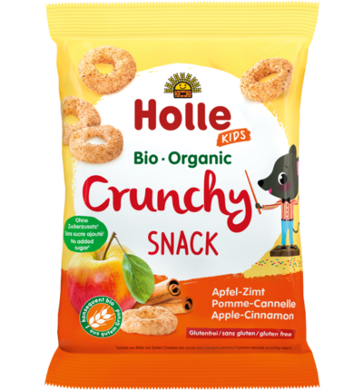Bio-Crunchy Snack Apfel Zimt 25g