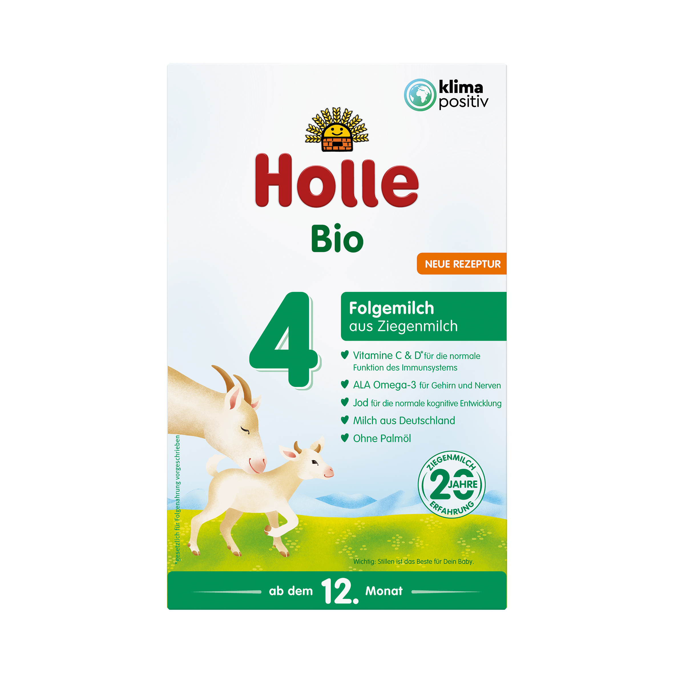 Bio-Folgemilch 4 Ziegenmilch ALA 400g