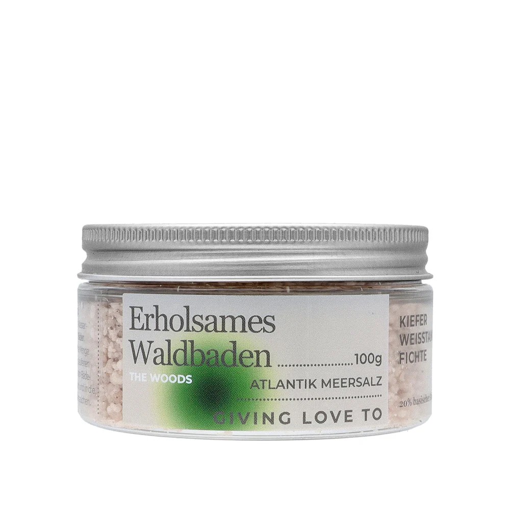 Bath salts for relaxing forest bathing “Woods” 100g