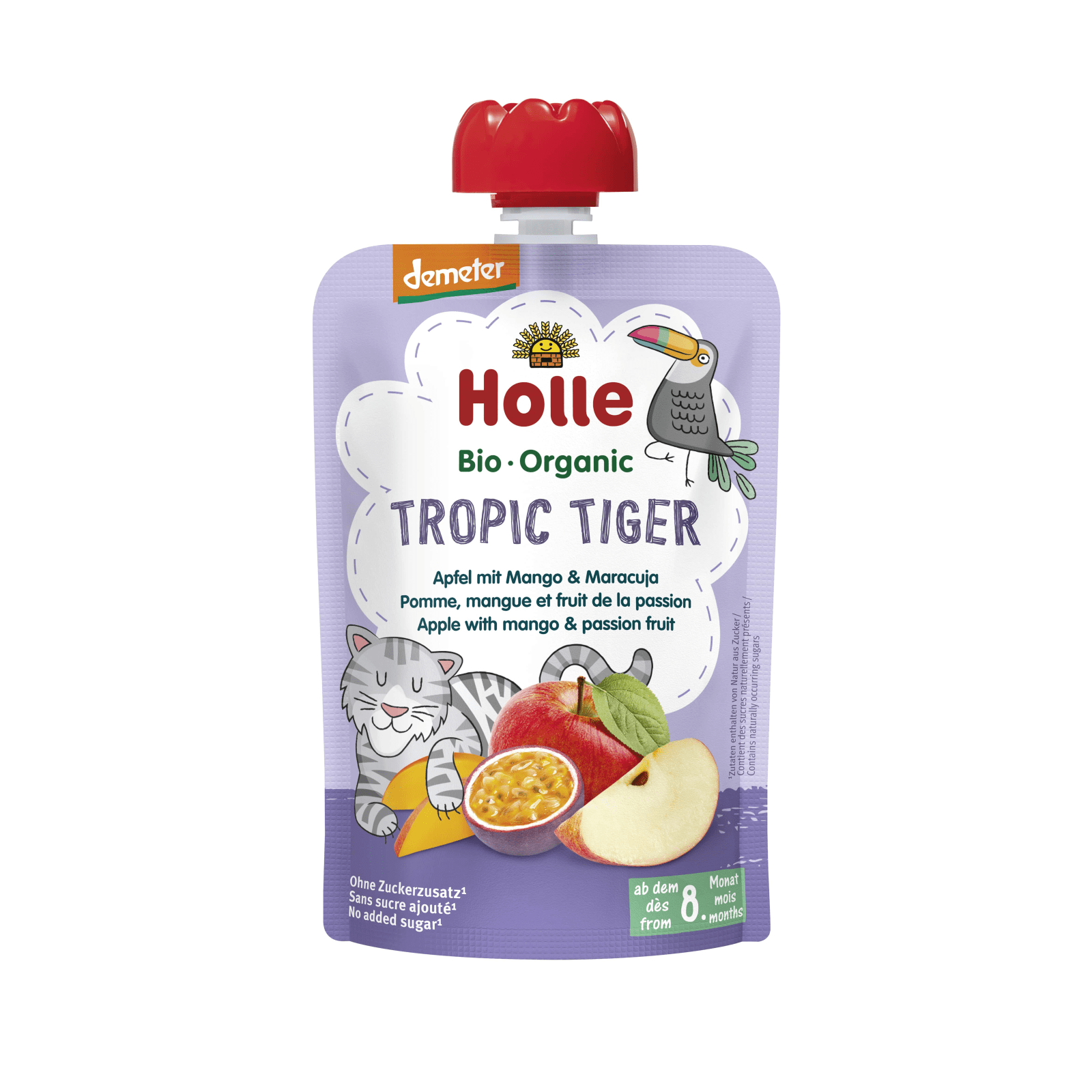 Tropic Tiger - Pouchy apple, mango, passion fruit 100g