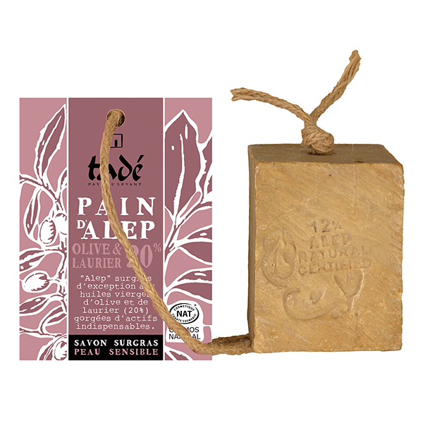 Laurel Aleppo soap bar 20% laurel oil with string 190 g