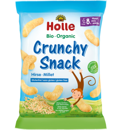 Organic Crunchy Snack Millet 25g