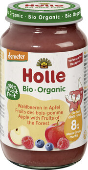 Waldbeeren in Apfel Gläschen Junior, 220g