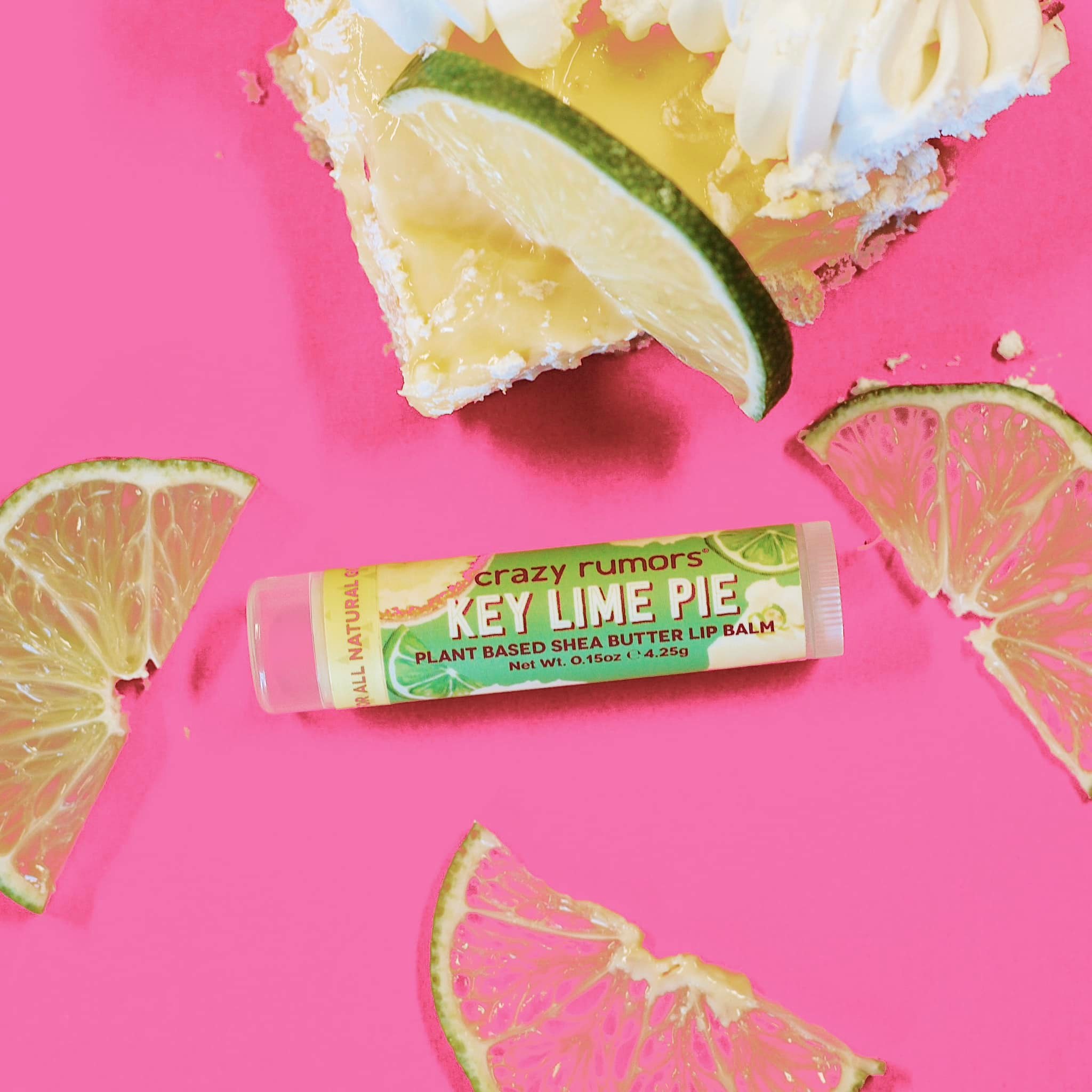 CRAZY RUMORS Key Lime Pie Lip Balm 4.25g