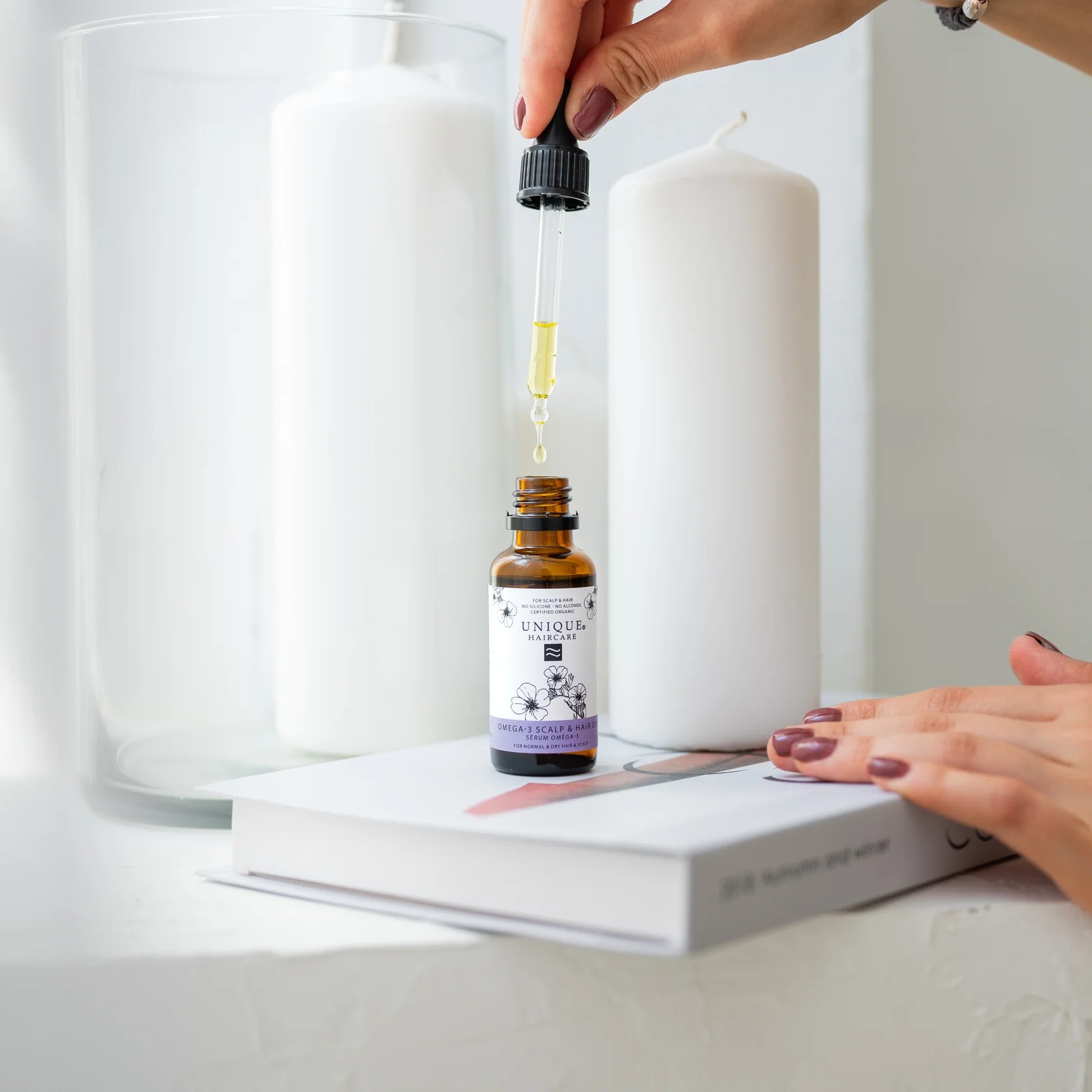 UNIQUE Hair Oil Omega-3 Scalp & Hair, 100 ml