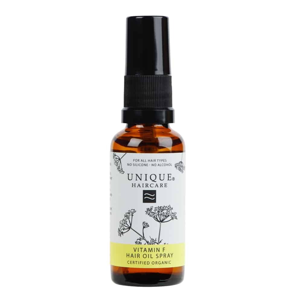 UNIQUE hair oil spray vitamin F, 30 ml