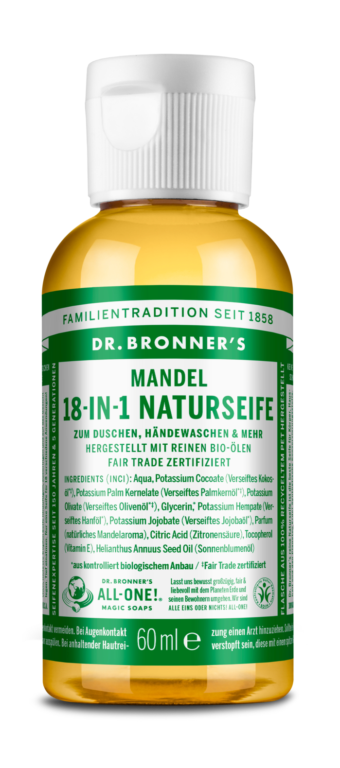 Almond 60ml Liquid Soap BR