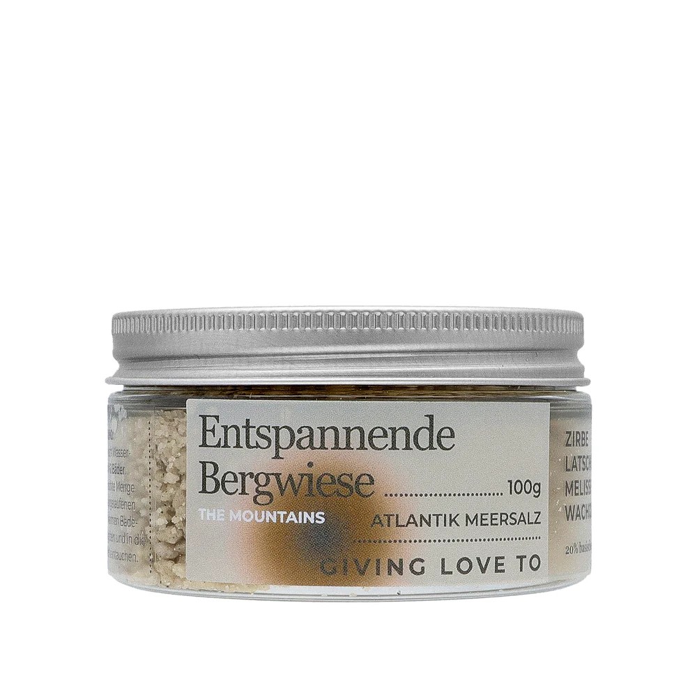 Bath Salt Relaxing Mountain Meadow “Mountains” 100g