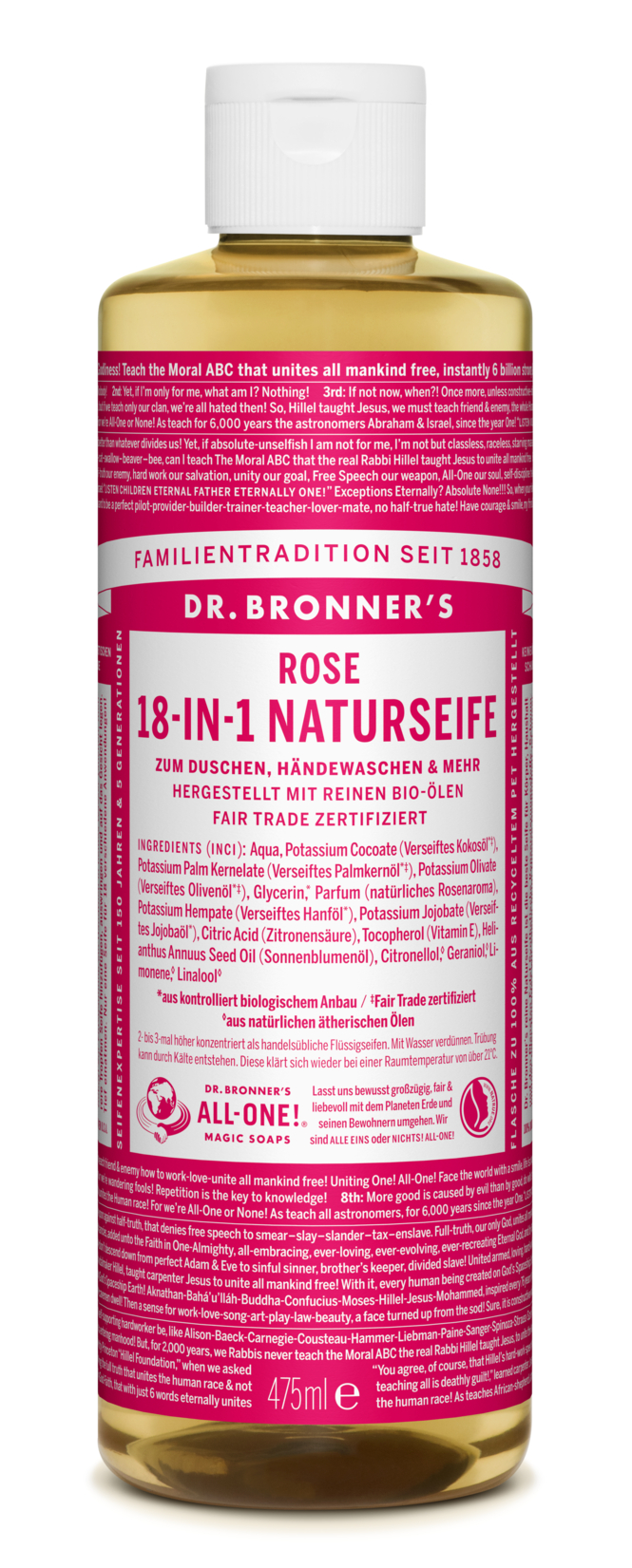 Rose 475ml Flüssigseife BR