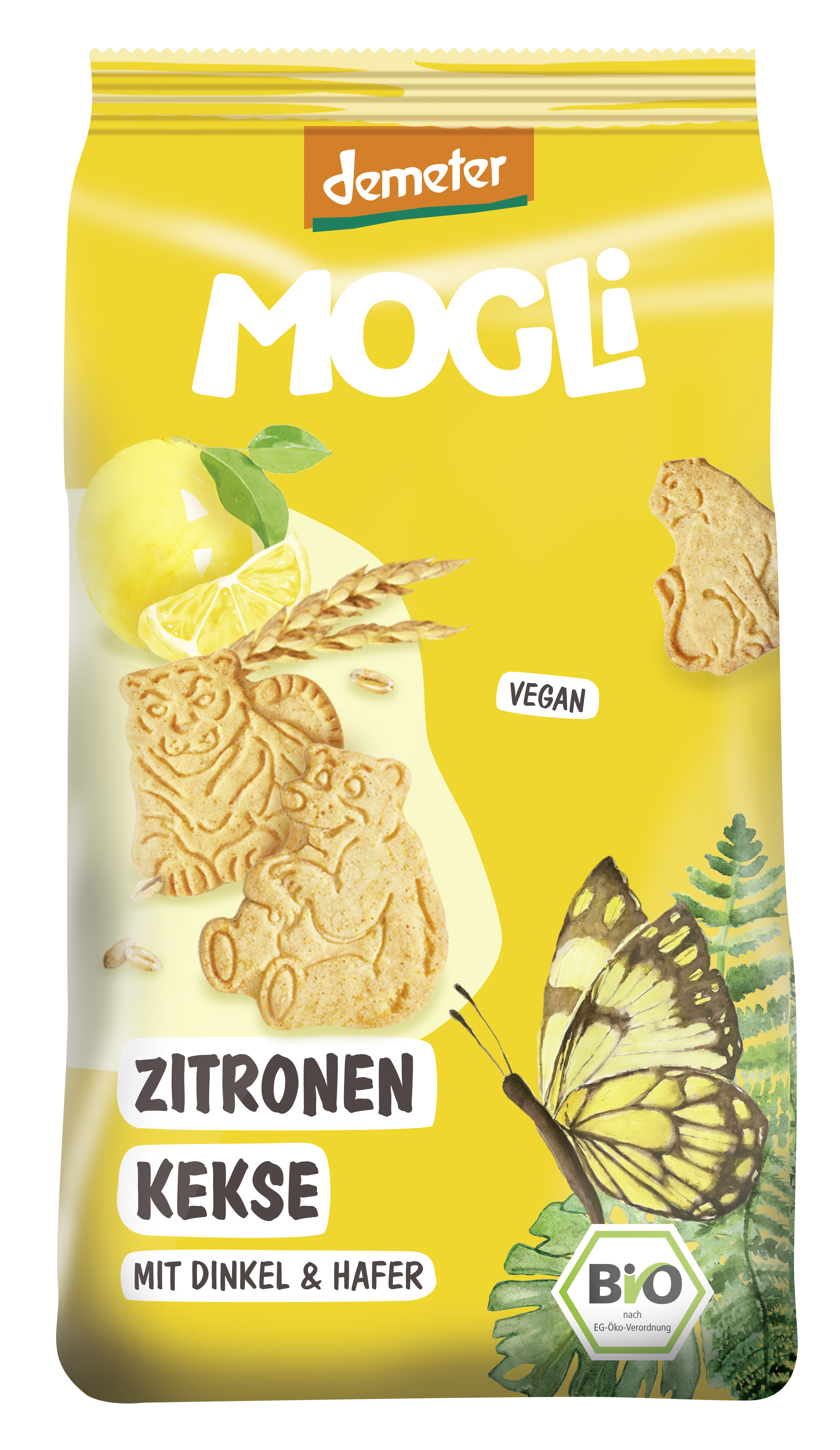 Bio Zitronen Kekse 125g VEGAN