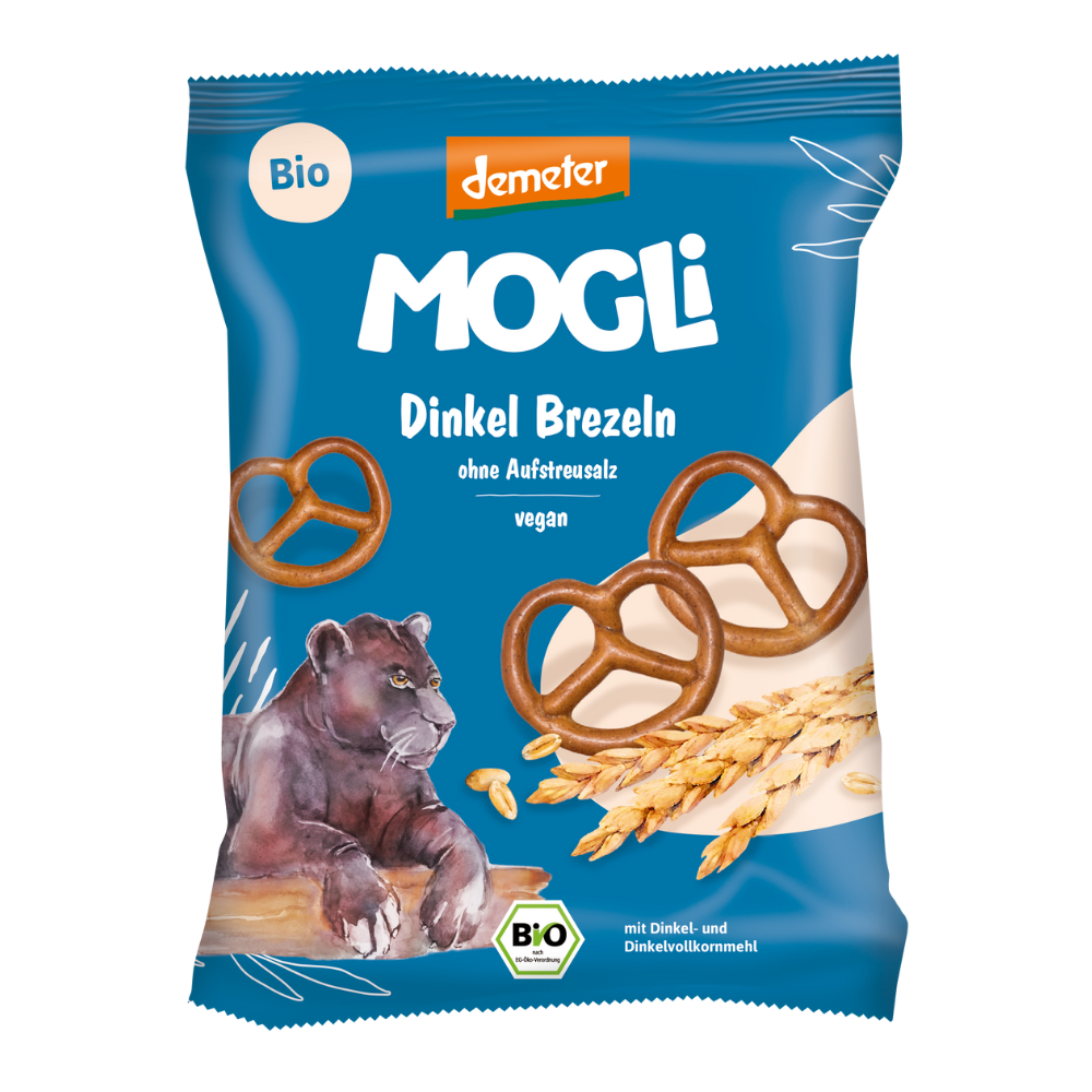 Demeter Spelt Pretzels 50g VEGAN