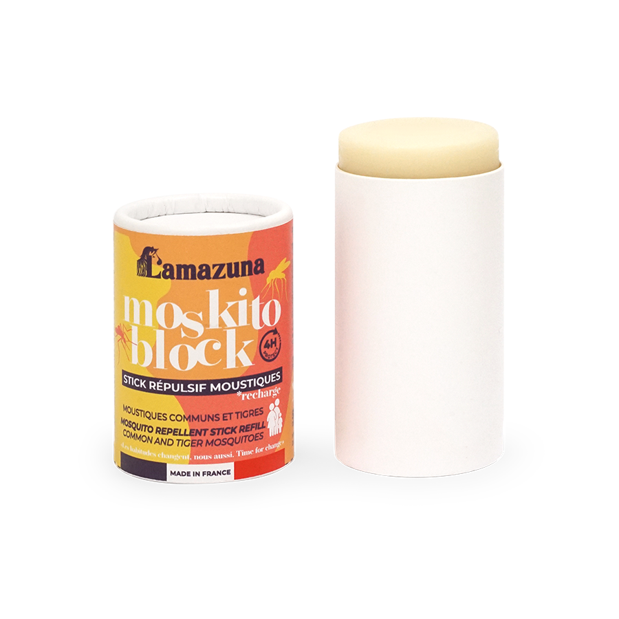 Moskito Block   mit Citronella Nachfüllung 50 ml