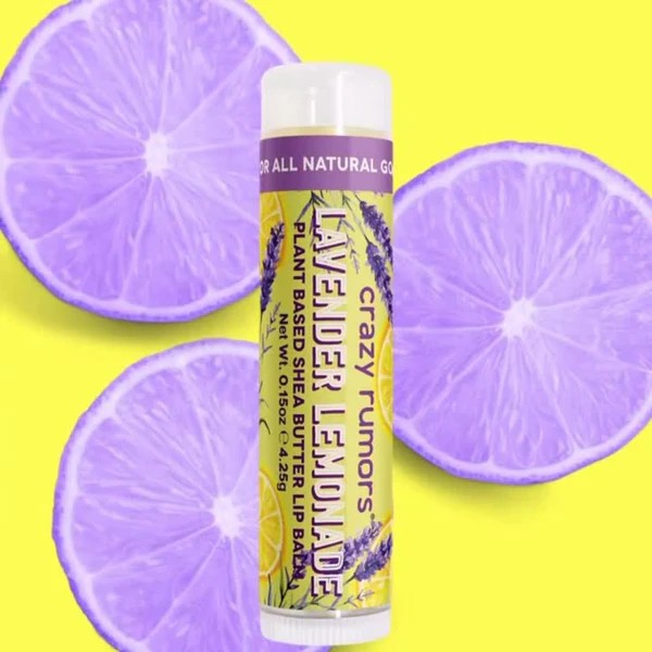CRAZY RUMORS Lavender Lemonade Lip Balm 4,25g
