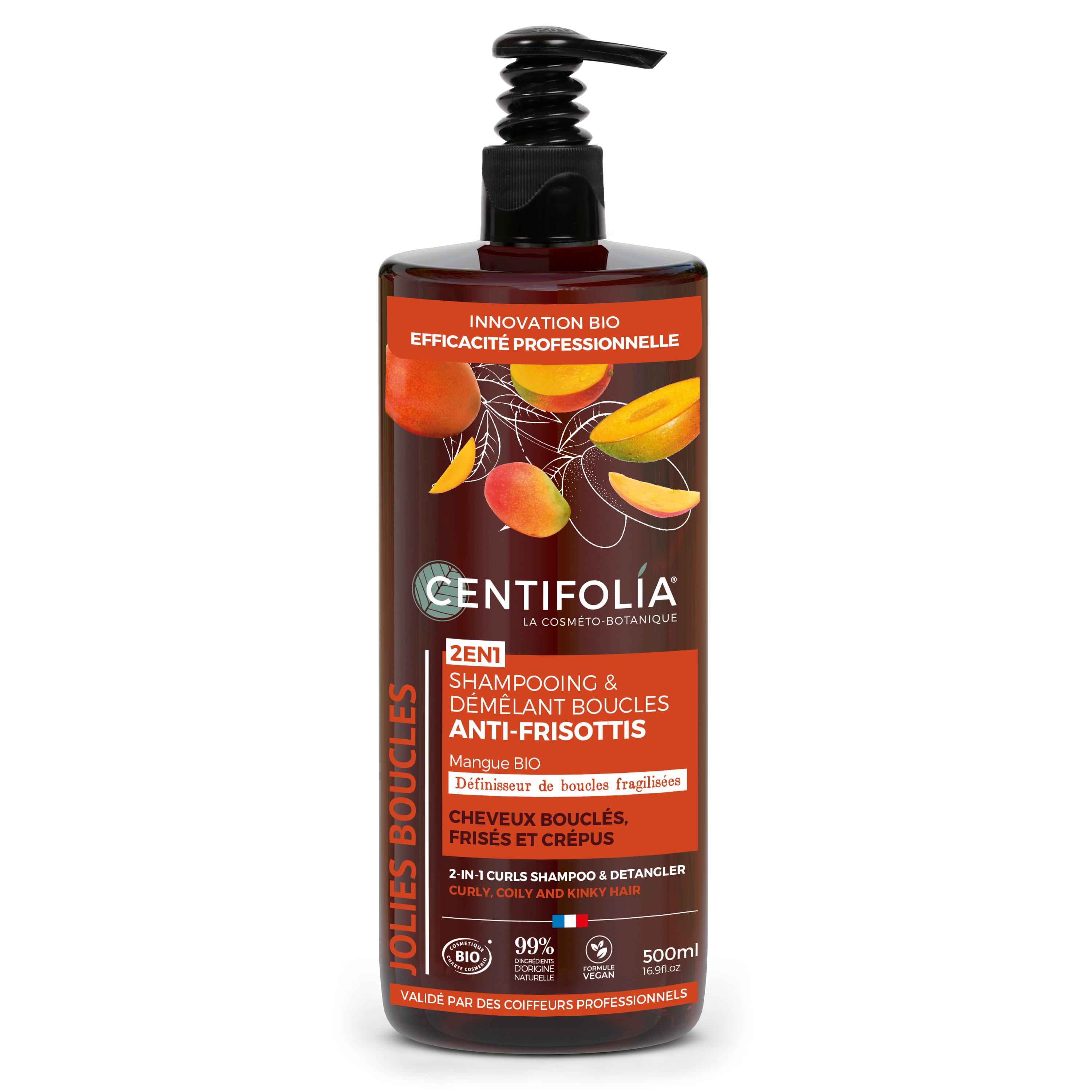 2-in-1 Curl Shampoo & Detangler 500ml