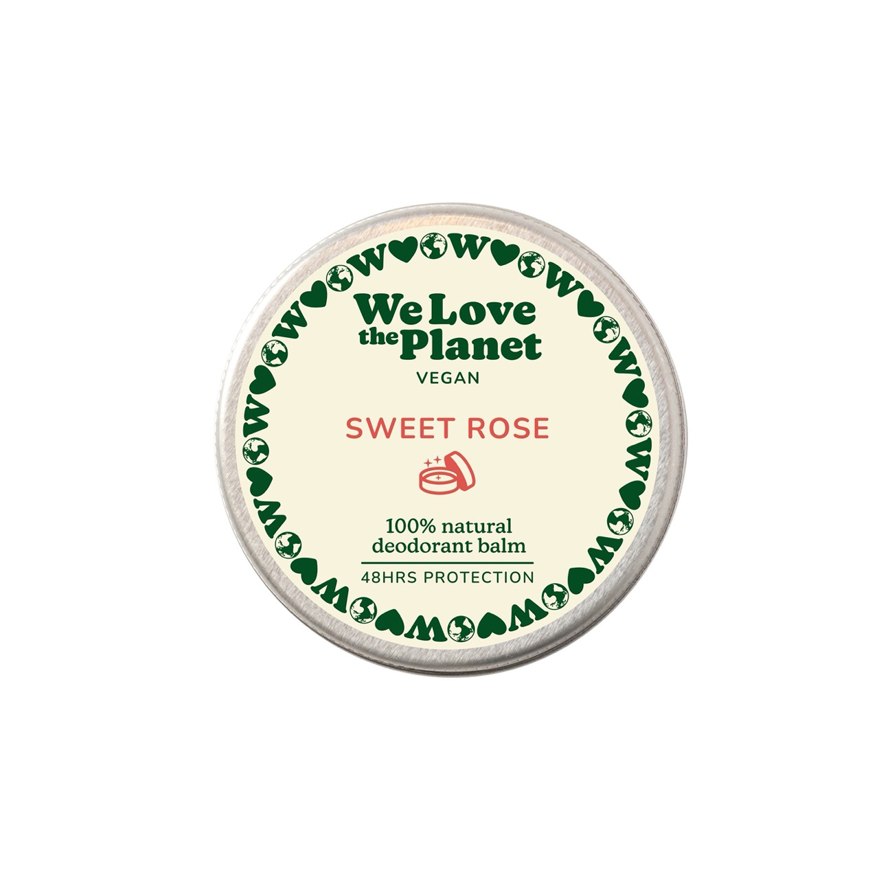 Deodorant Creme Sweet Rose VEGAN,35g