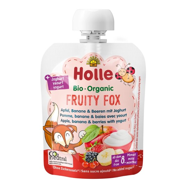 Fruity Fox Apfel,Banane,Beeren  mit Joghurt 85g