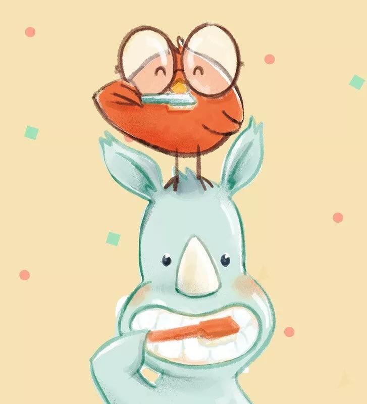 Apple-Pear Toothpaste with Fluoride, 30 ml