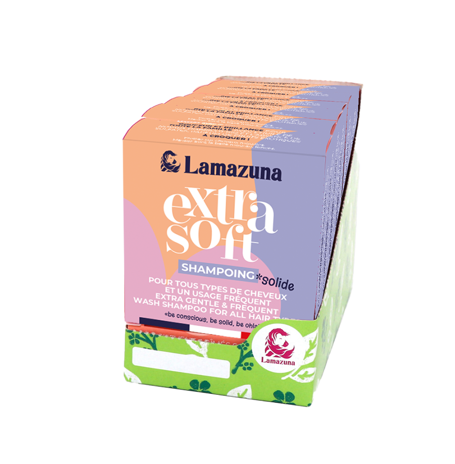 LAMAZUNA Extra Soft -alle Haartypen, für häufiges Haarewaschen 70 ml