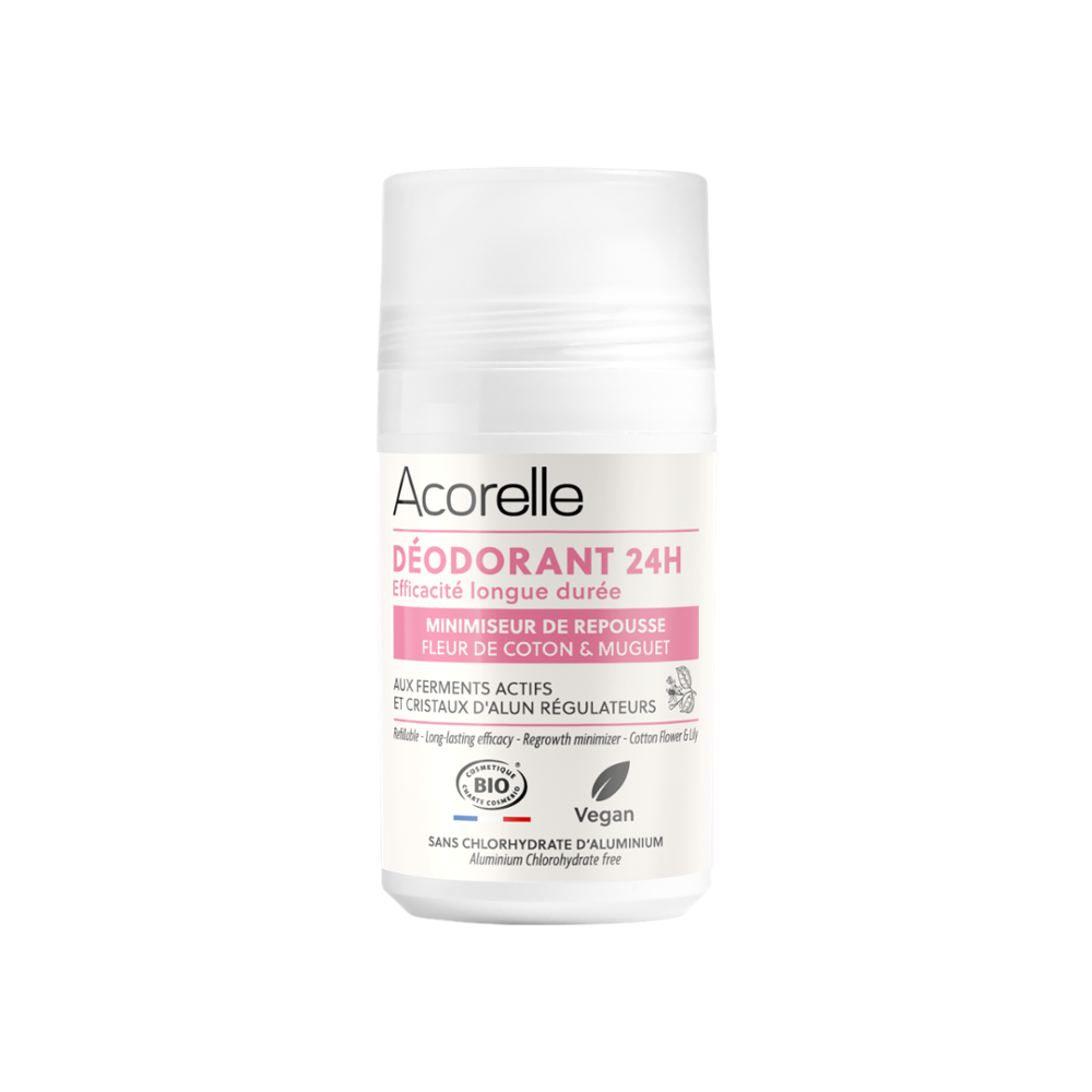 Deodorant Roll On Care 24 h Hair Growth Minimizer (pink) 50 ml