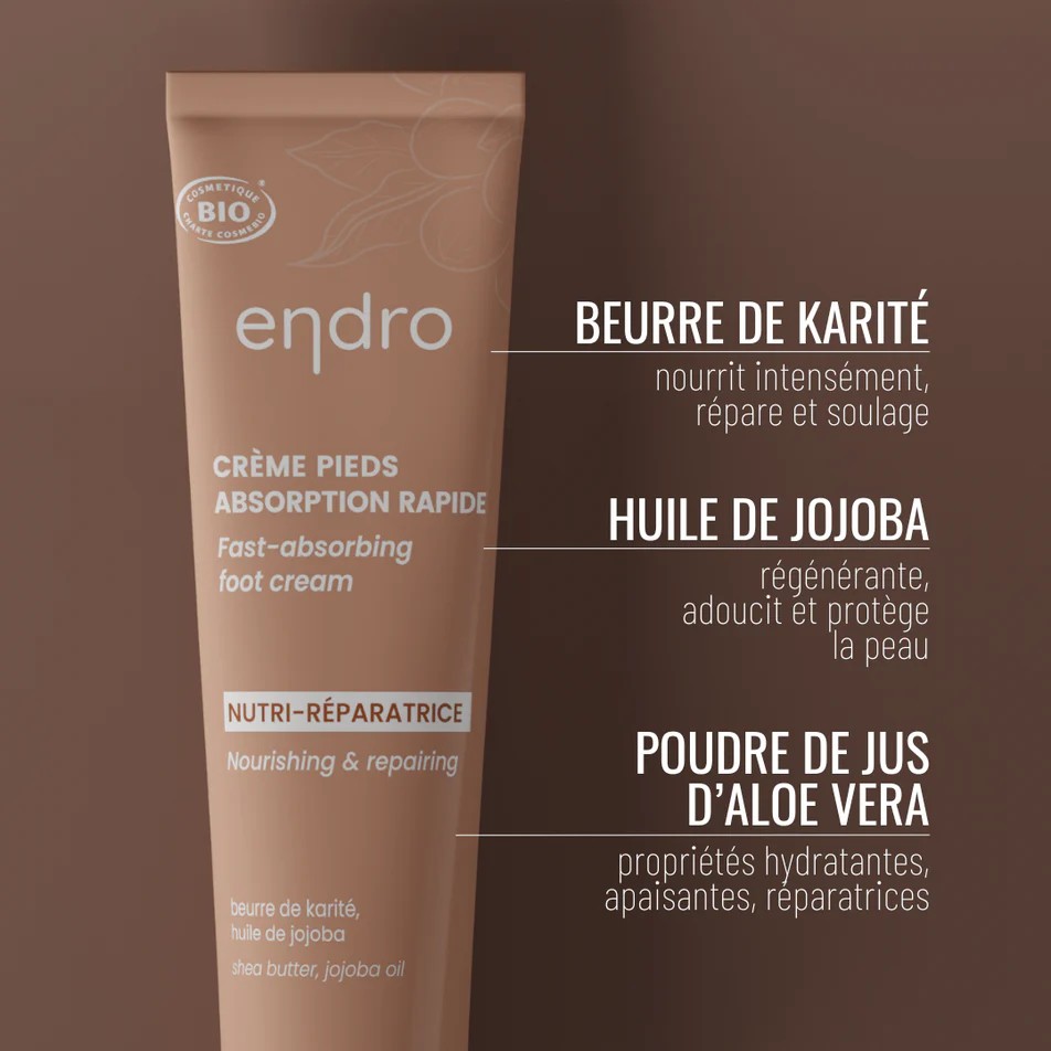 ENDRO Fußcreme Nährend und Reparierend 50ml ENDRO Fußcreme Nährend und Reparierend 50ml