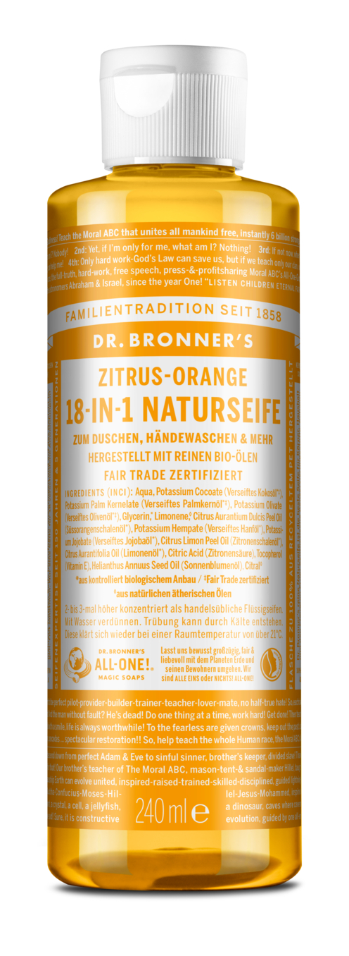 Citrus Orange 240ml Liquid Soap BR