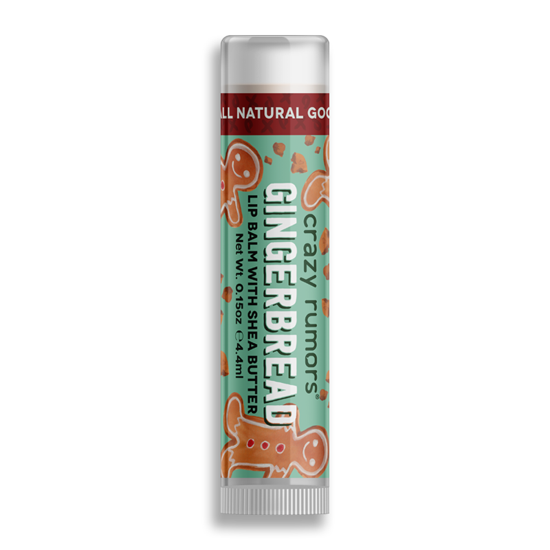 CRAZY RUMORS Gingerbread Lip Balm 4.25g SEASONAL