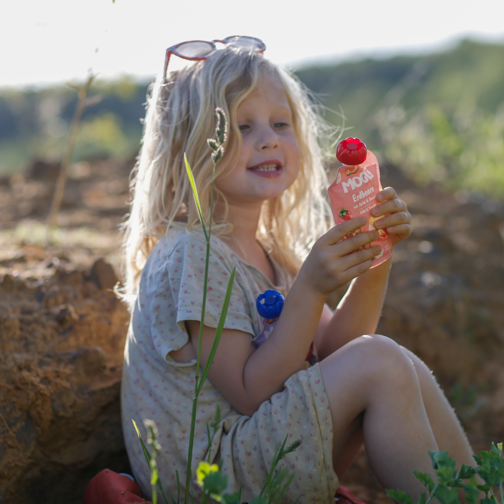 Bio Quetschie Erdbeere 100g VEGAN Bio Quetschie Erdbeere 100g VEGAN