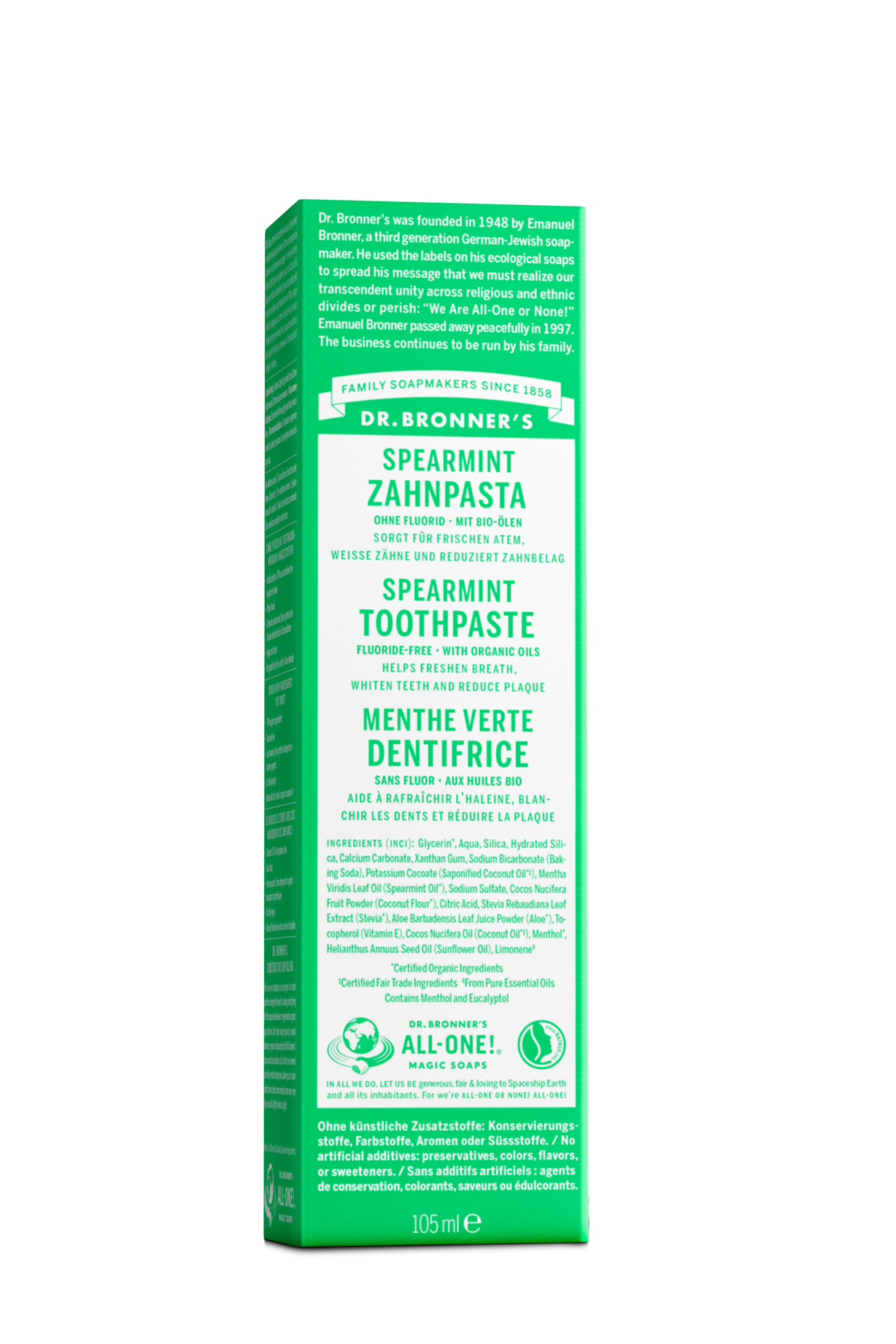 Toothpaste Spearmint 105 ml