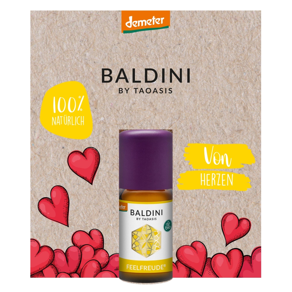 From the Heart Mini Fragrance Set with Wooden Heart 5 ml