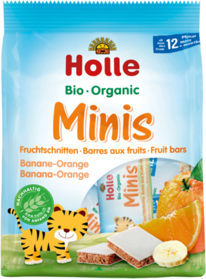 Organic Minis Banana-Orange, 18 x 12.5g