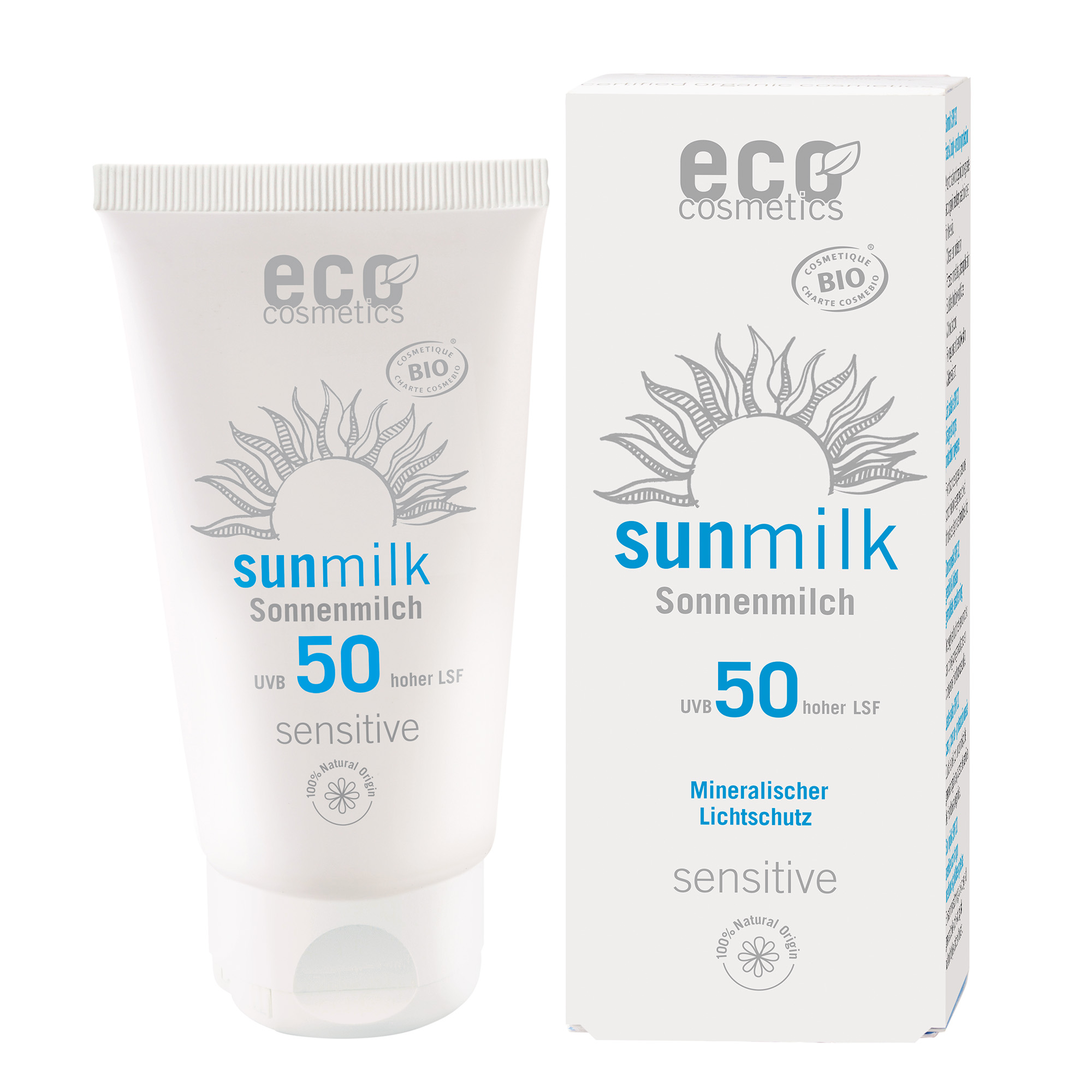 ECO Sun Milk Sensitive SPF 50, 75 ml