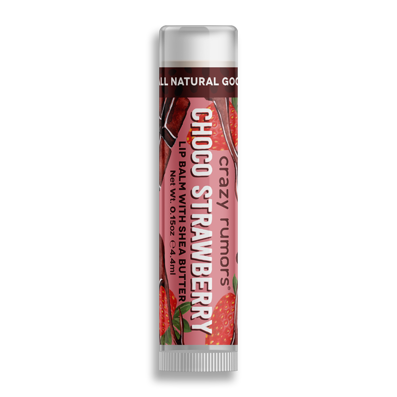 CRAZY RUMORS Choco Strawberry Lip Balm 4.25g