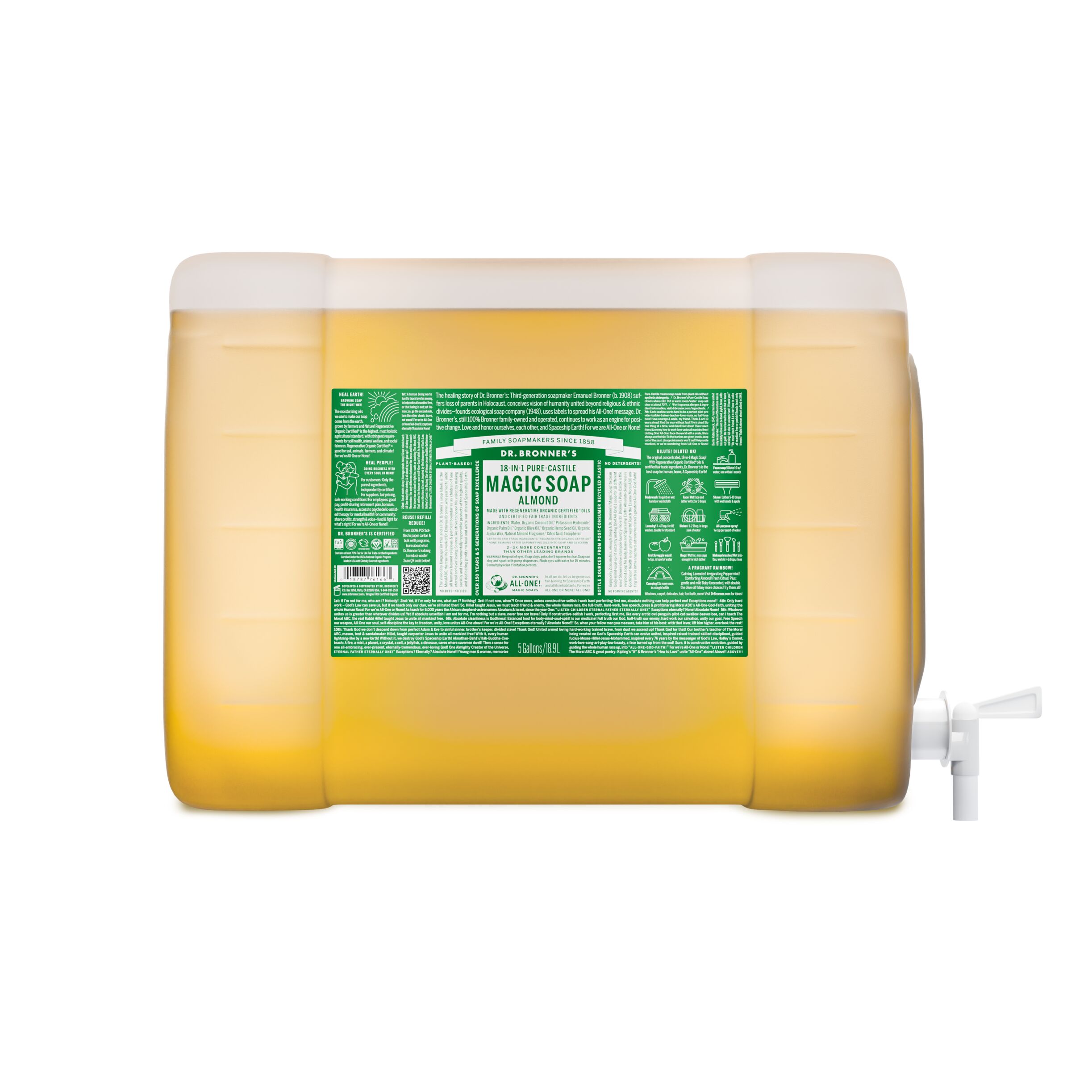 MAGIC SOAP Flüssigseife 19 L (5 Gallon) Mandel