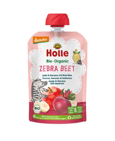 Zebra Beet - Pouchy apple, banana, beetroot, 100g