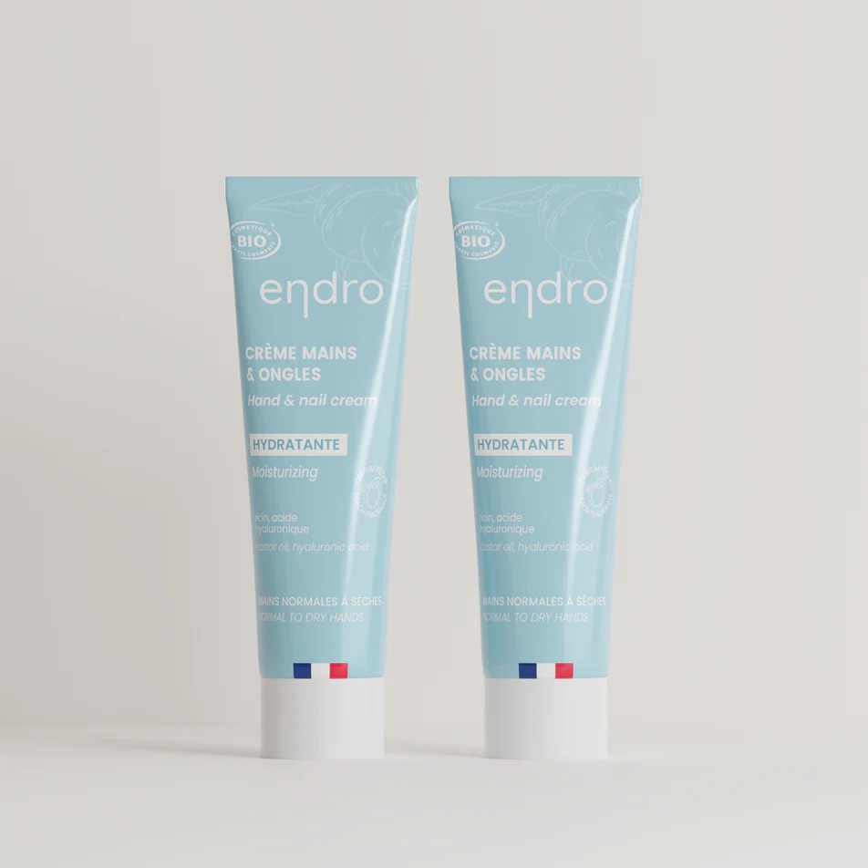 ENDRO Hand und Nagelcreme Feuchtigkeitssp. 2 x 50ml**