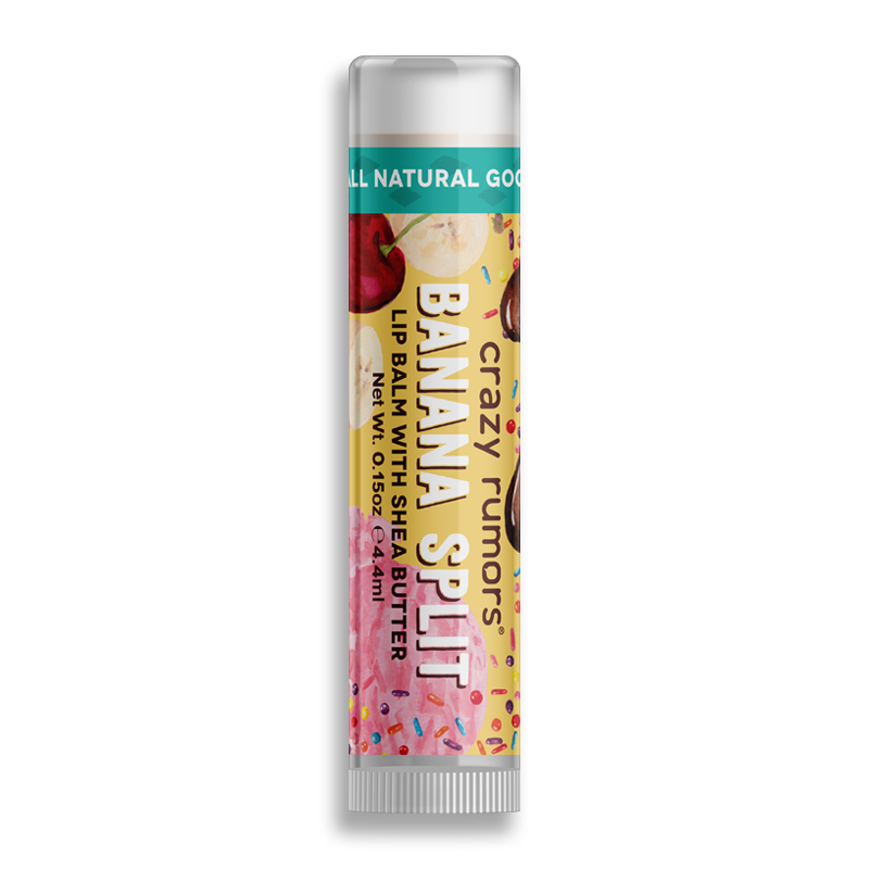 CRAZY RUMORS Banana Split Lip Balm 4.25g