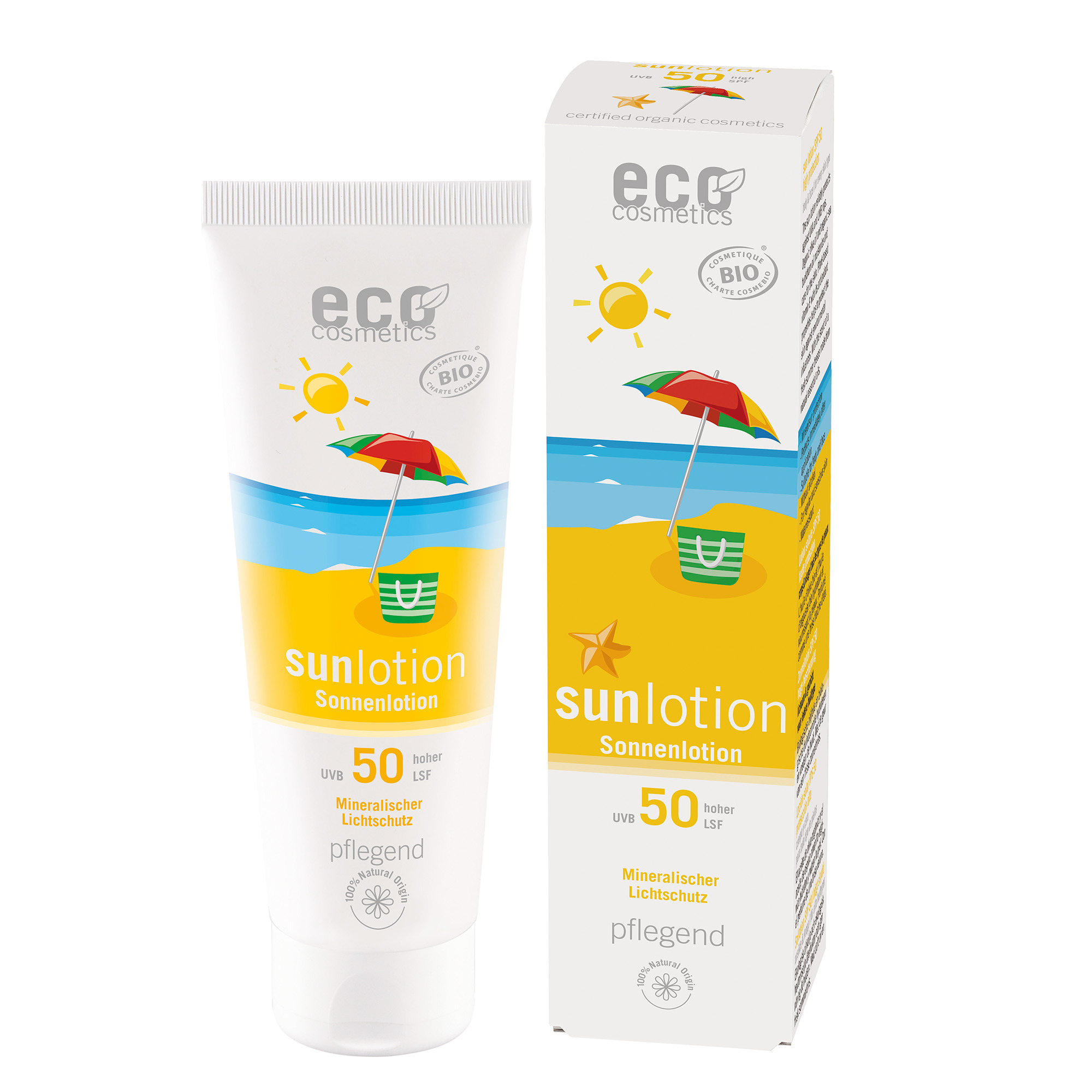 ECO Sun Lotion with Fragrance, SPF 50 125 ml