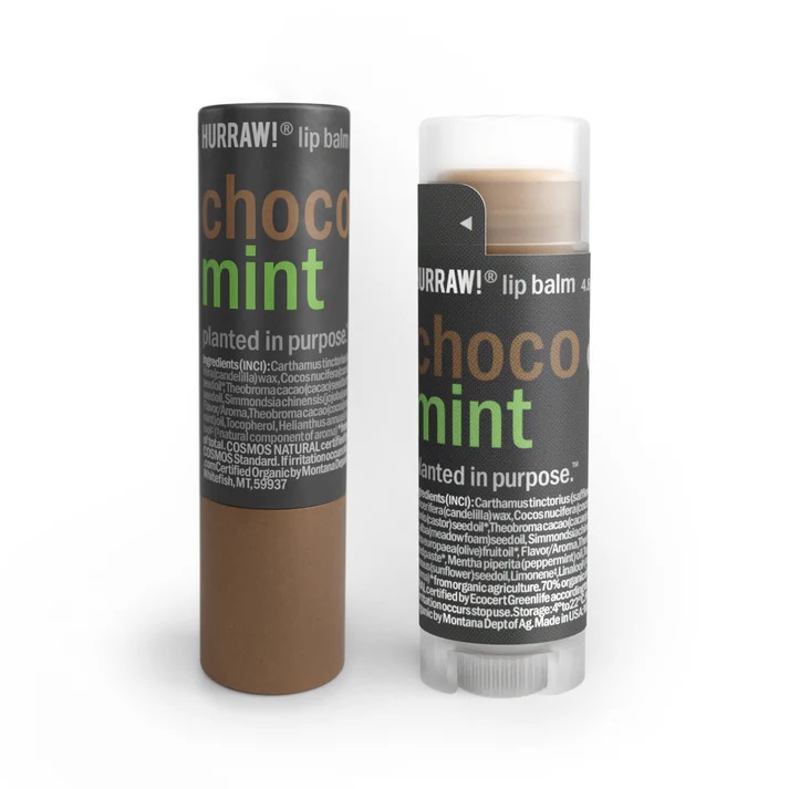 HURRAW Lip Balm Choco & Mint 4.8g