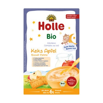 Organic Milk Porridge Cookie Apple 250g