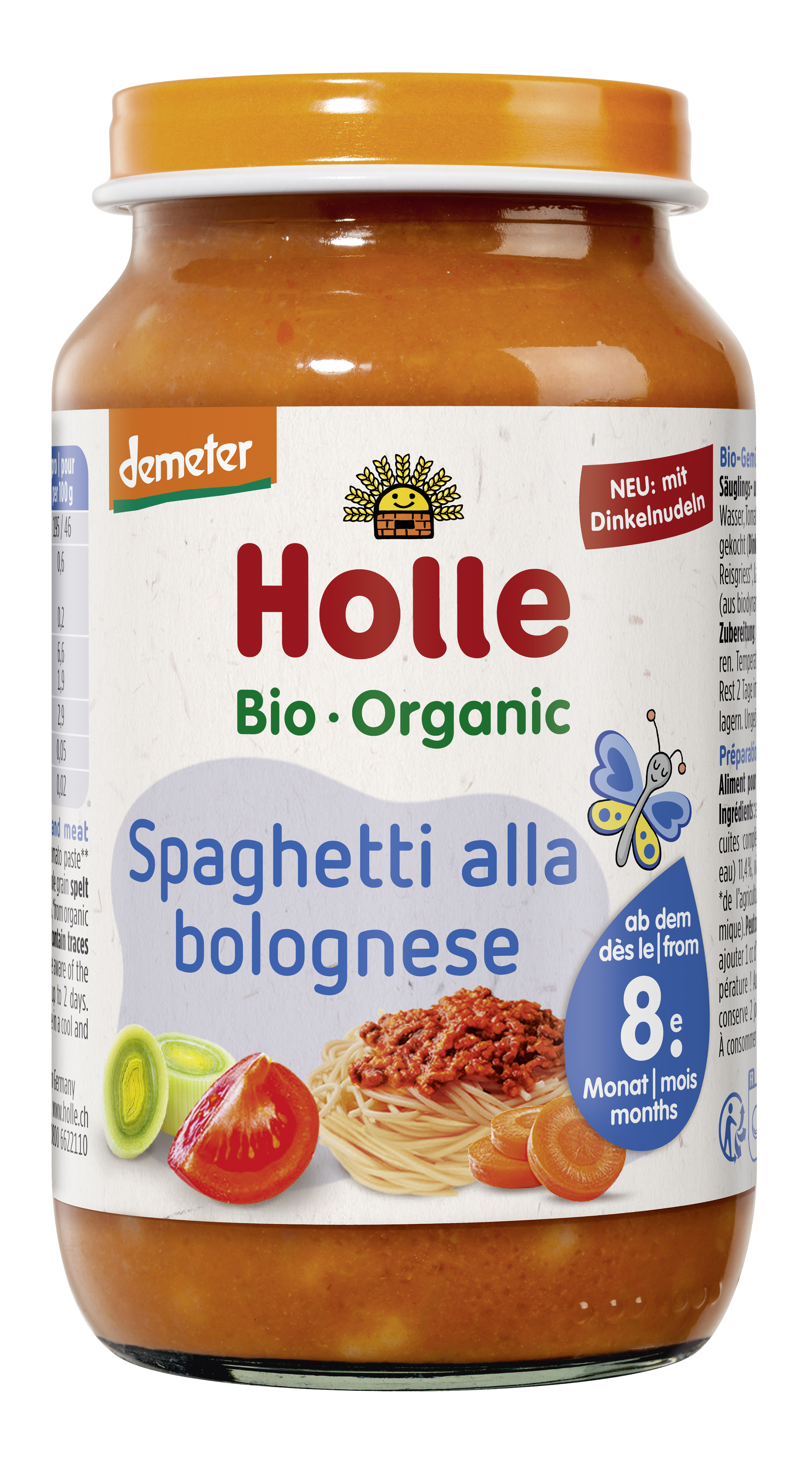 Spaghetti alla Bolognese Gläschen Junior, 220g