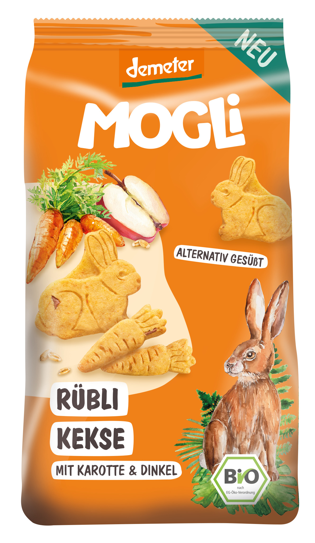 Demeter Rübli Kekse Karotte 125g Frühlingsedition Demeter Rübli Kekse Karotte 125g Frühlingsedition
