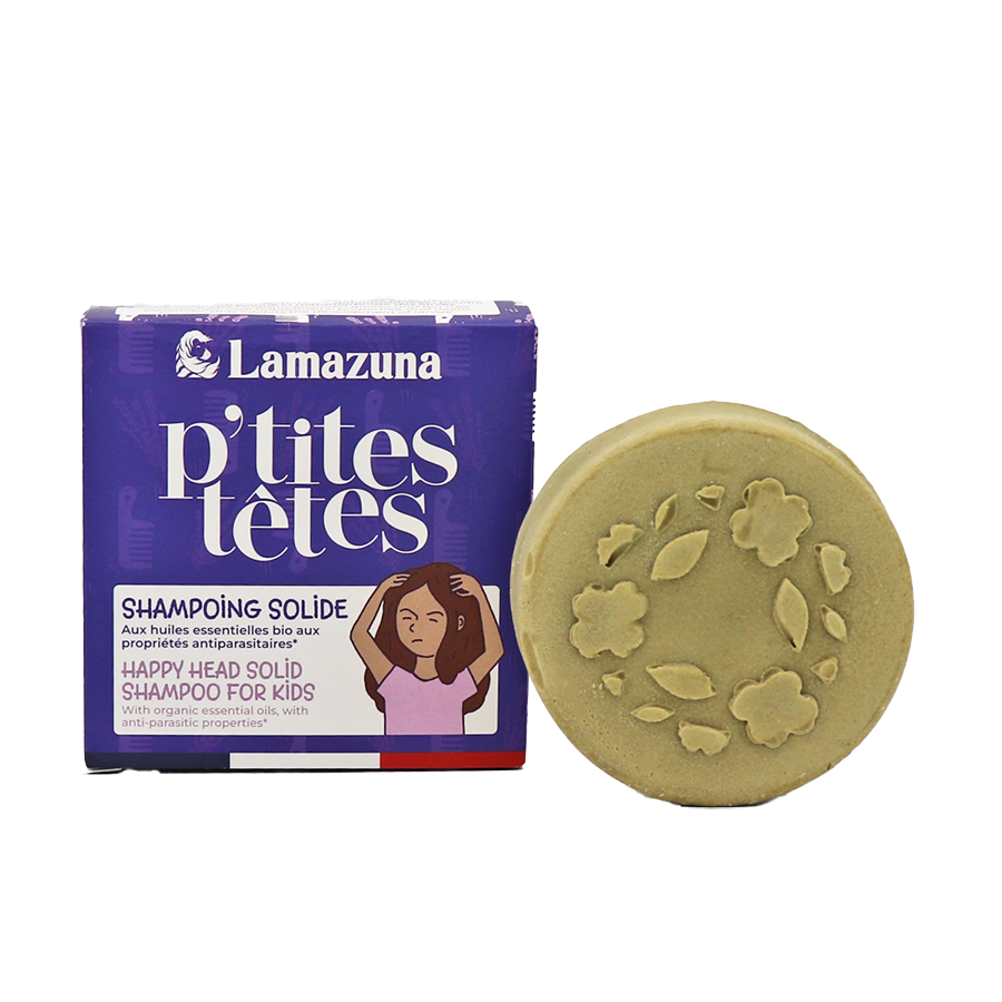 LAMAZUNA Happy Heads/ Kinder Shampoo, mit Lavendel 70 ml