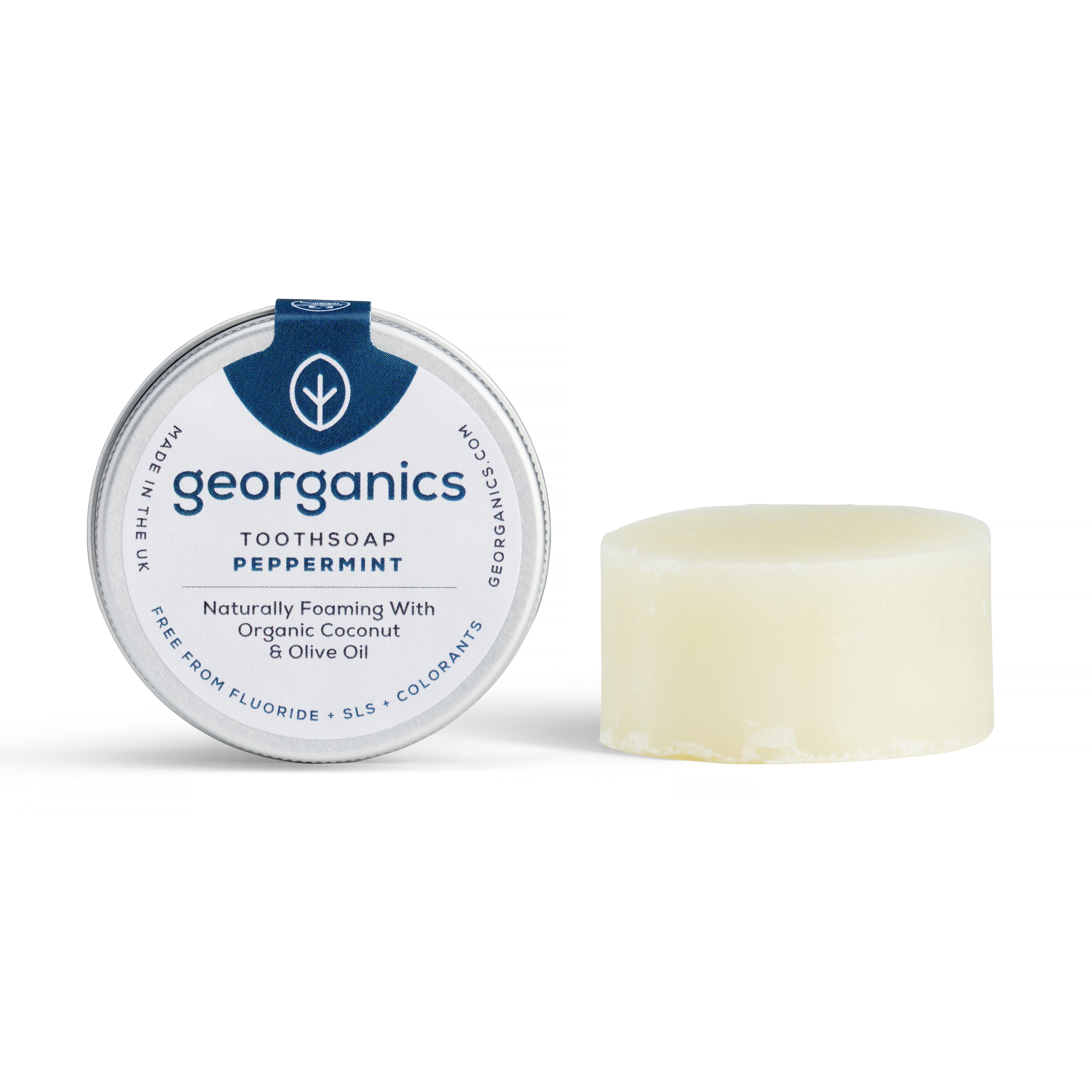 GEORGANICS  Zahnseife Pfefferminz, 30ml