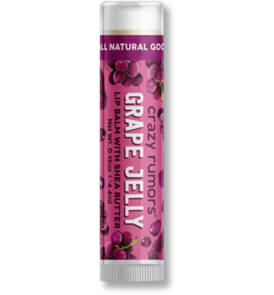 CRAZY RUMORS Grape Jelly Lip Balm 4.25g