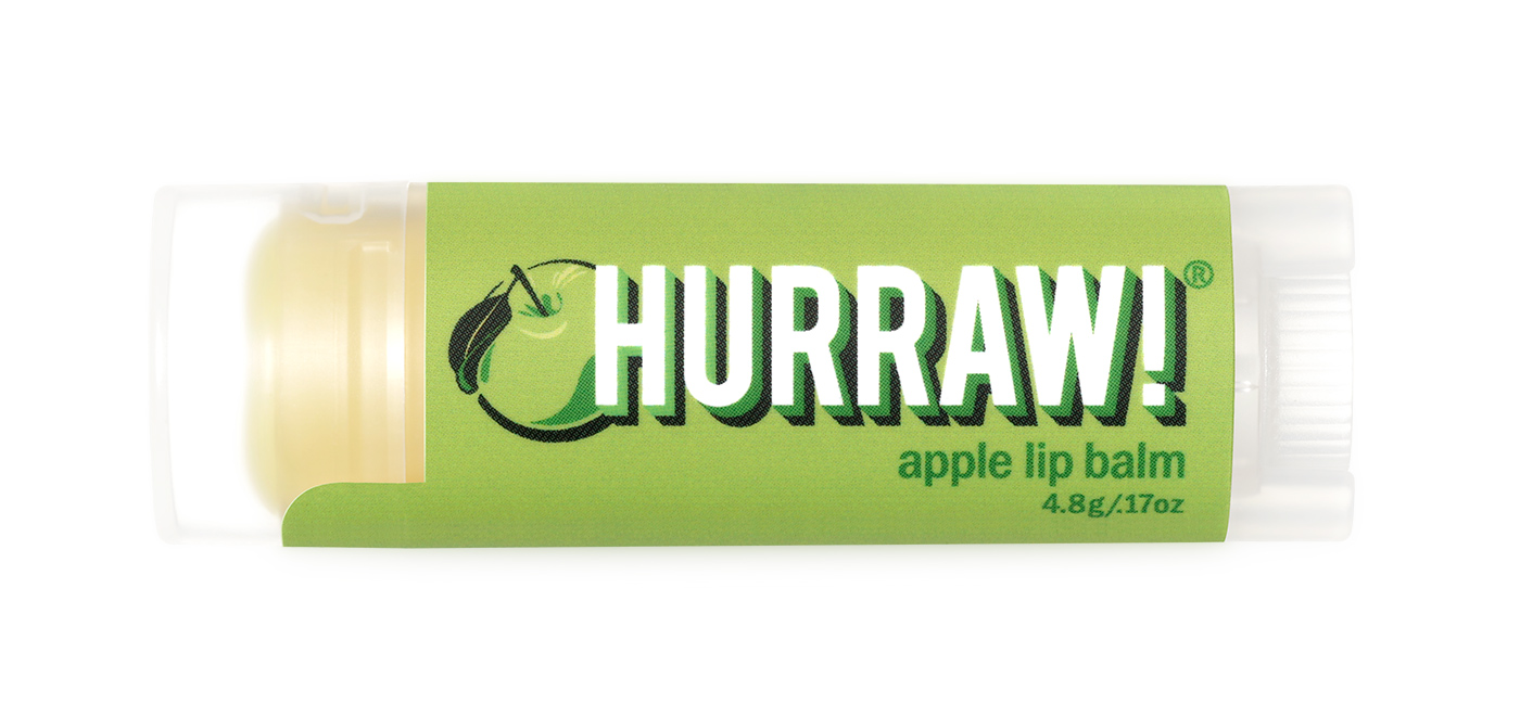 HURRAW  Apple Lipbalm 4,8g HURRAW  Apple Lipbalm 4,8g